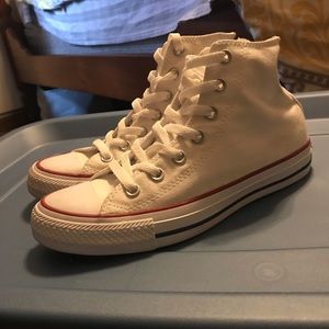 White high top Converse